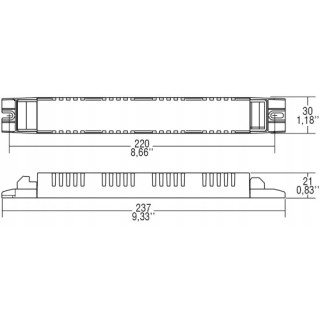 Zasilacz LED MPSE 40/350 SLIM 127527