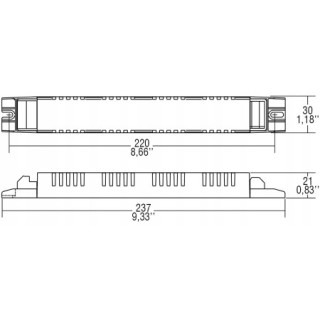 Zasilacz LED TCI MPSE 40W / 700mA SLIM