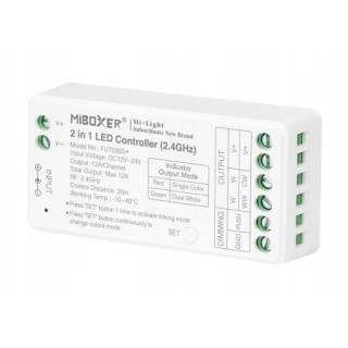 Miboxer FUT035S+ 2,4G PUSH CCT Sterownik taśm LED 2w1 MONO/DUAL Mi-Light