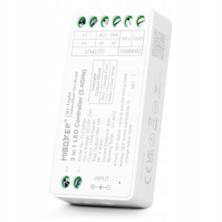 Miboxer FUT035S+ 2,4G PUSH CCT Sterownik taśm LED 2w1 MONO/DUAL Mi-Light