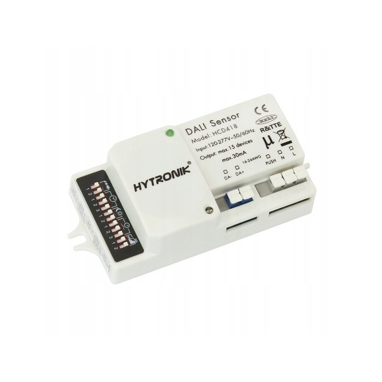 HYTRONIK HCD418 Czujnik ruchu światła mikrofalowy DALI