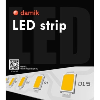 Taśma LED 2835 24V 1m 11,5W/m 3000K 128led/m 1635lm/m S10 IP20