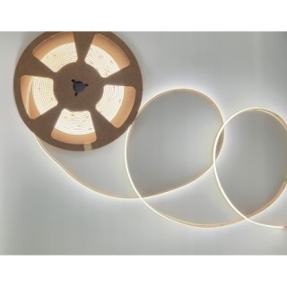Taśma LED Neon COB 24V 5m rolka 320led/m BARWA BIAŁA NEUTRALNA 8mm 4000K