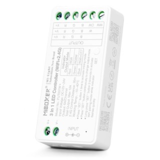 MiBoxer FUT037W+ Sterownik LED WiFi 2.4G RGB/RGBW/RGB+CCT Milight