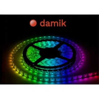 Cyfrowa taśma LED RGB SPI 5050 24V 30 LED/m 6W/m IP20 5m