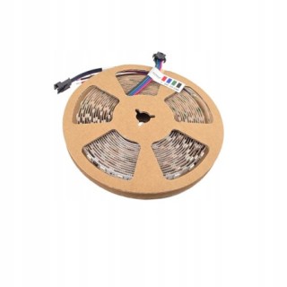 Cyfrowa taśma LED RGB SPI 5050 24V 30 LED/m 6W/m IP20 5m