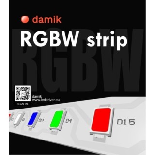 Cyfrowa taśma LED RGB SPI 5050 24V 60 LED/m 12W/m IP20 5m
