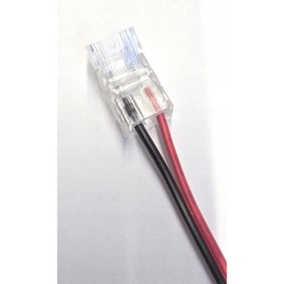 DAMIK złączka łącznik konektor taśmy LED COB 8mm strip to wire 15cm przewód