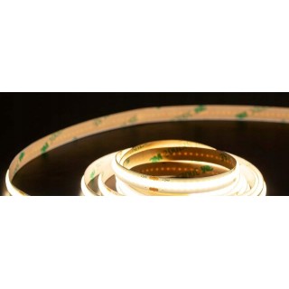 DAMIK Taśma LED COB 24V 5m 10W/m 3000K CRI80 320 LED/m IP20