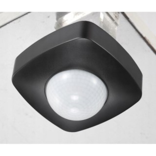 DAMIK Czujnik czujka ruchu PIR natynkowy sufitowy Dove 360° 2000W czarny