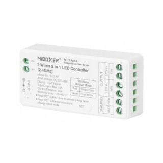 MiBoxer LC2-RF Sterownik CCT LED Tunable White 2.4GHz RF Milight