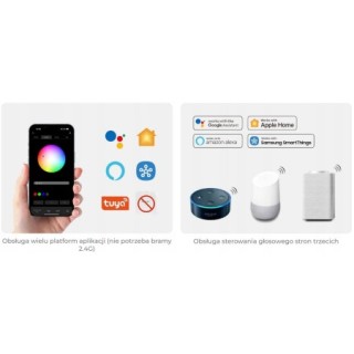 MiBoxer ML5 Kontroler LED 5w1 Matter Over WiFi + 2.4GHz RF RGB+CCT, Tuya