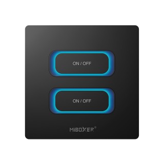 MiBoxer ESR2-B Przełącznik 2-GANG 2 strefy ściemniacz 2.4G 230V