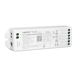 MiBoxer LS2 sterownik LED 5w1 2.4GHz RF CCT Mono RGB RGBW RGB+CCT Milight