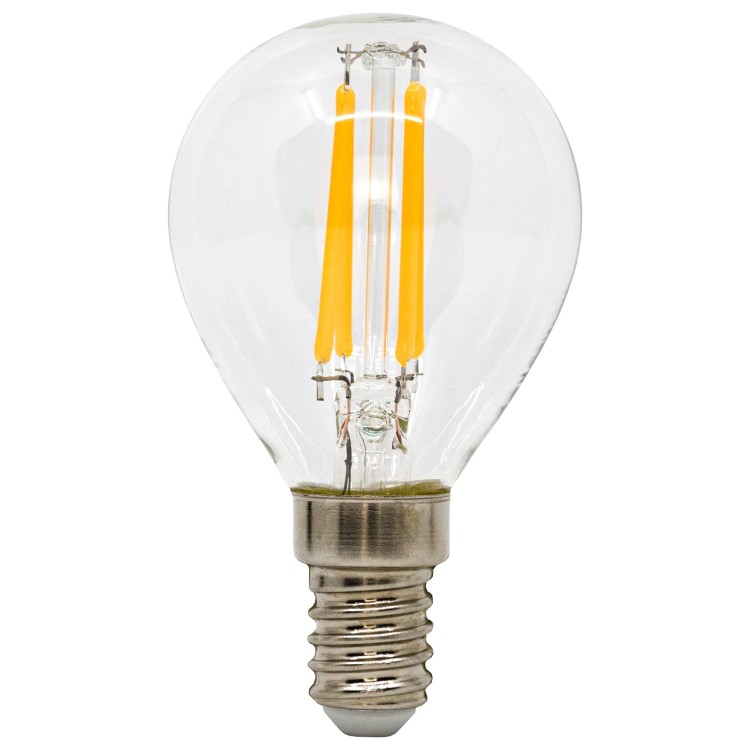 ŻARÓWKA LED FILAMENT OZDOBNA GL 6W E14 230V CIEPŁA BIAŁA ANLUX