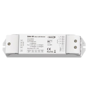 SkyDance DA4-M 4-kanałowy sterownik ściemniacz LED DALI CV DT6/DT8 12–48V