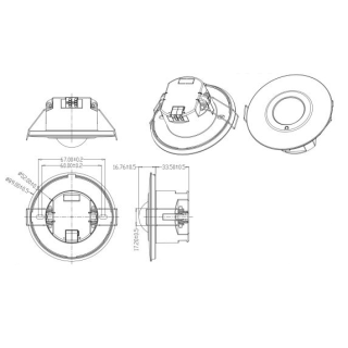 Merrytek MSA017D IR PIR Motion Sensor DALI 2.0 - leddriver.eu