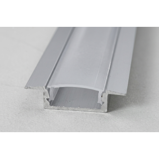 PrimoLight Recessed Aluminum Profile Silver - leddriver.eu