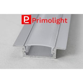 PrimoLight Profil aluminiowy LED wpuszczany srebrny - leddriver.eu