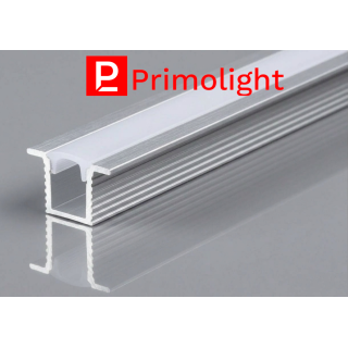 PrimoLight Profil aluminiowy LED wpuszczany srebrny - leddriver.eu