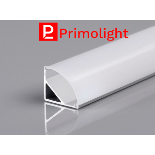 PrimoLight Profil aluminiowy LED narożny srebrny - leddriver.eu