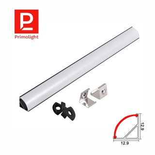 PrimoLight Profil aluminiowy LED narożny czarny - leddriver.eu