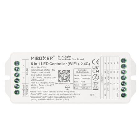 Sterownik LED MiBoxer PW5- leddriver.eu