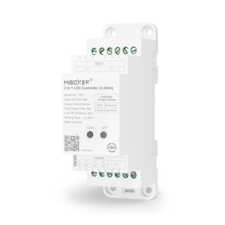 MiBoxer TR2 LED driver for DIN rail - leddriver.eu
