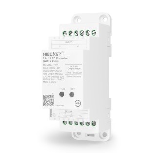 MiBoxer TW2 DIN Rail LED Controller - leddriver.eu