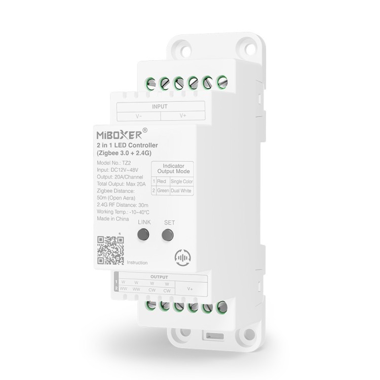 MiBoxer TZ2 DIN Rail LED Controller - leddriver.eu