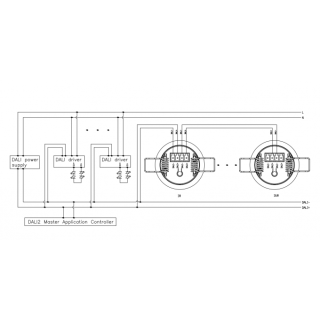 Merrytek MSA070 IR PIR Czujnik Ruchu DALI-2 - leddriver.eu