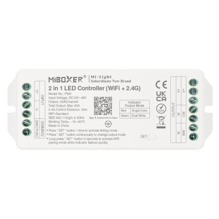 MiBoxer PW2 Sterownik Do Taśm LED - leddriver.eu