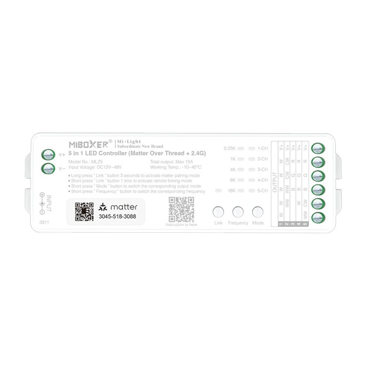 MiBoxer MLZ5 Matter over Thread LED controller - leddriver.eu
