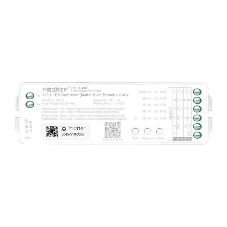 MiBoxer MLZ5 Sterownik LED Matter over Thread - leddriver.eu